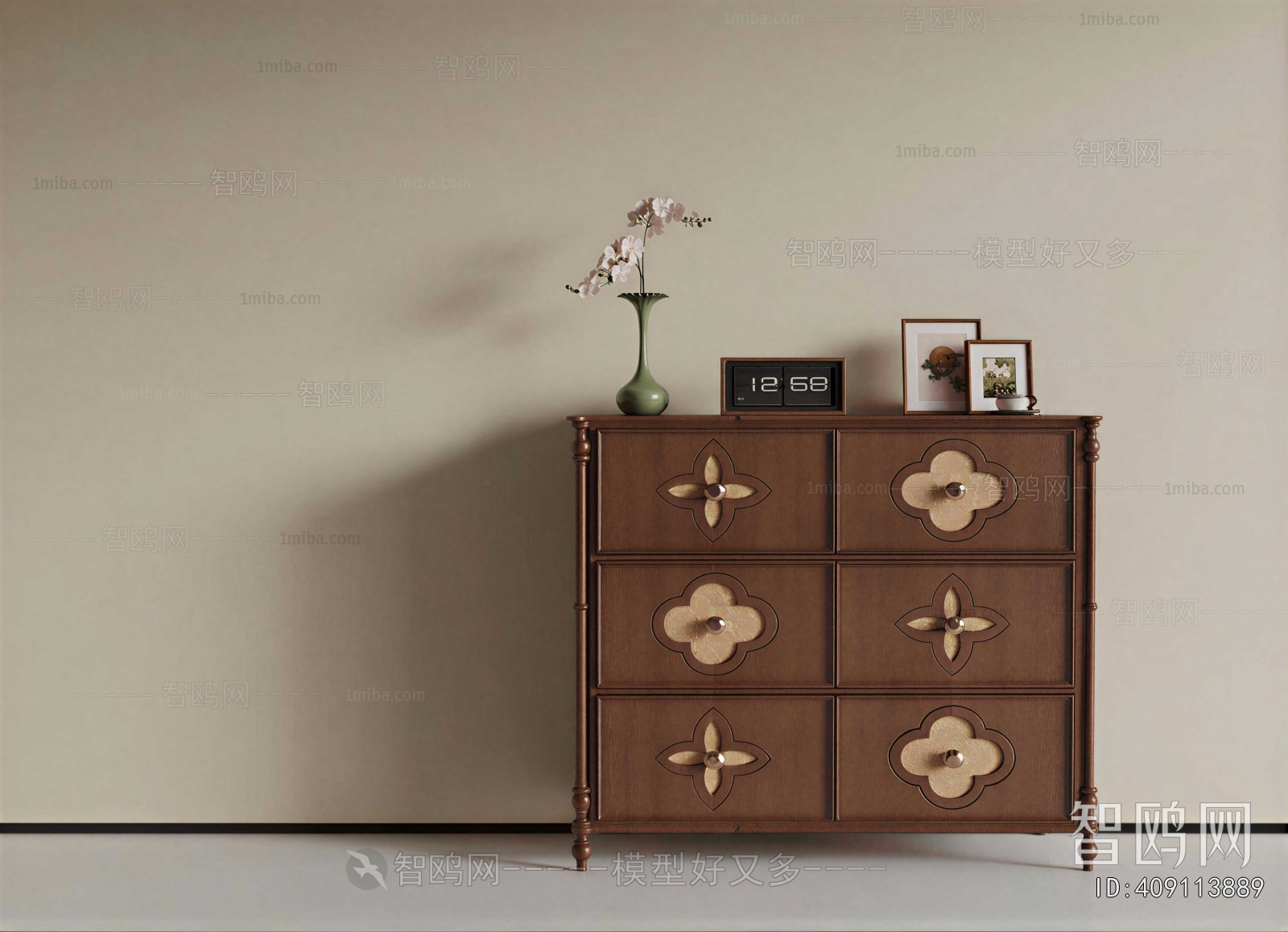 French Style Entrance Cabinet