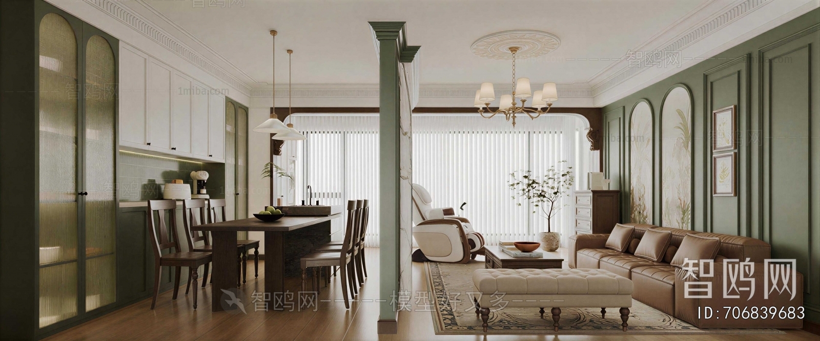 French Style A Living Room
