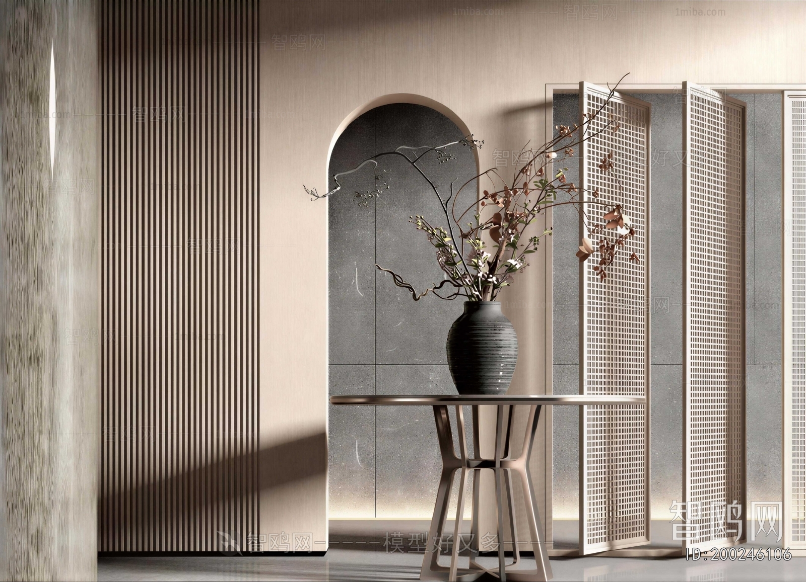 New Chinese Style Hallway