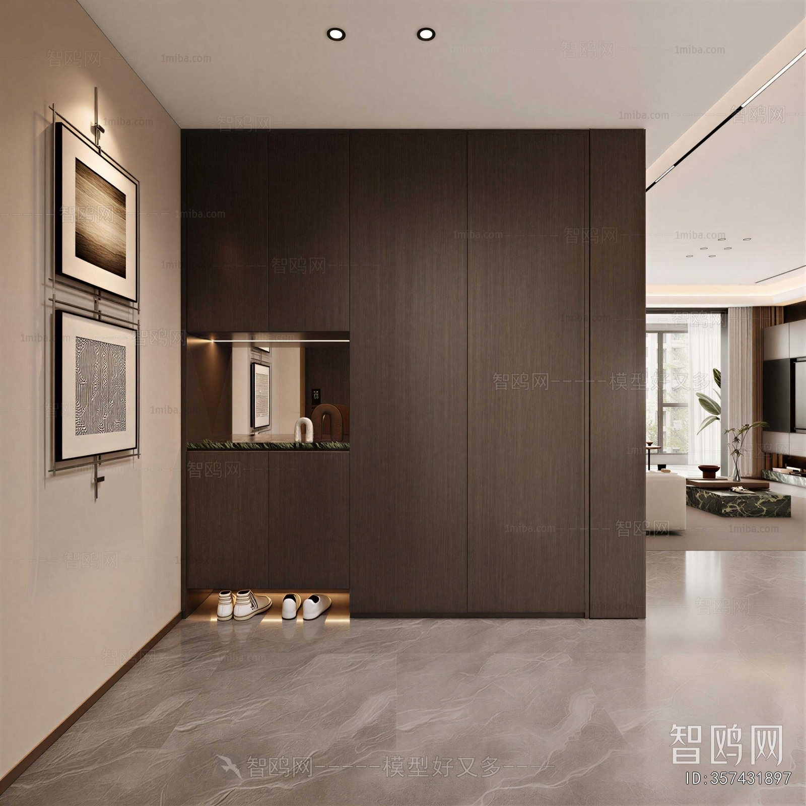 Modern Hallway