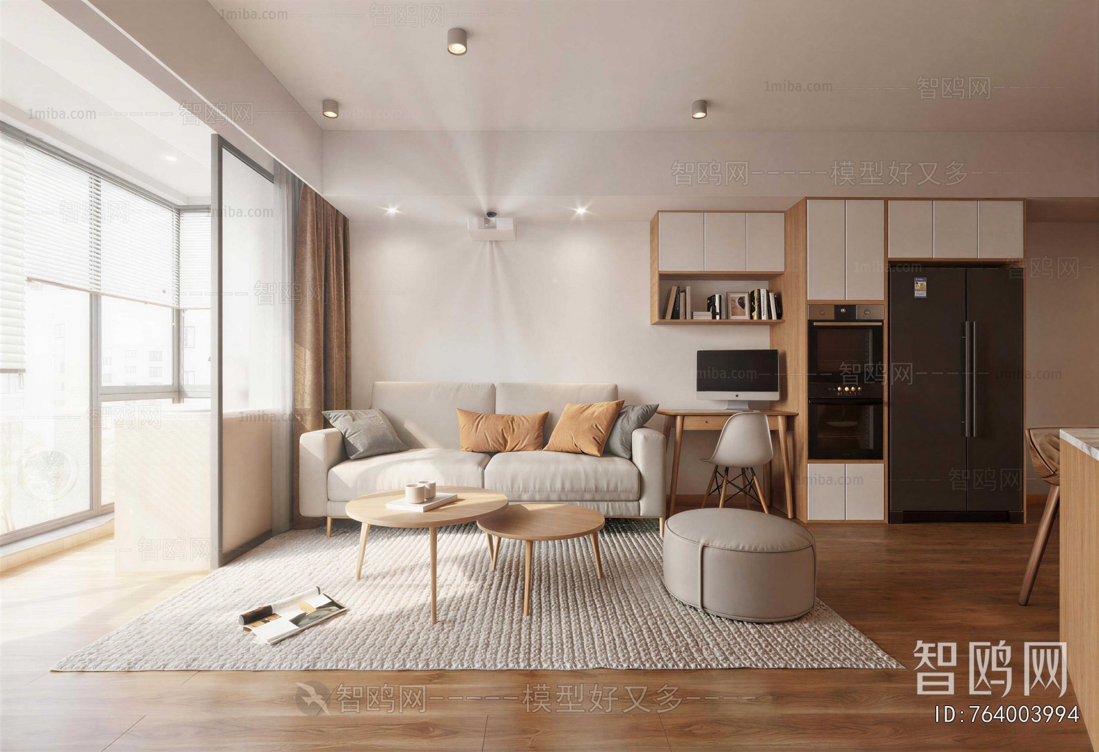 Japanese Style A Living Room