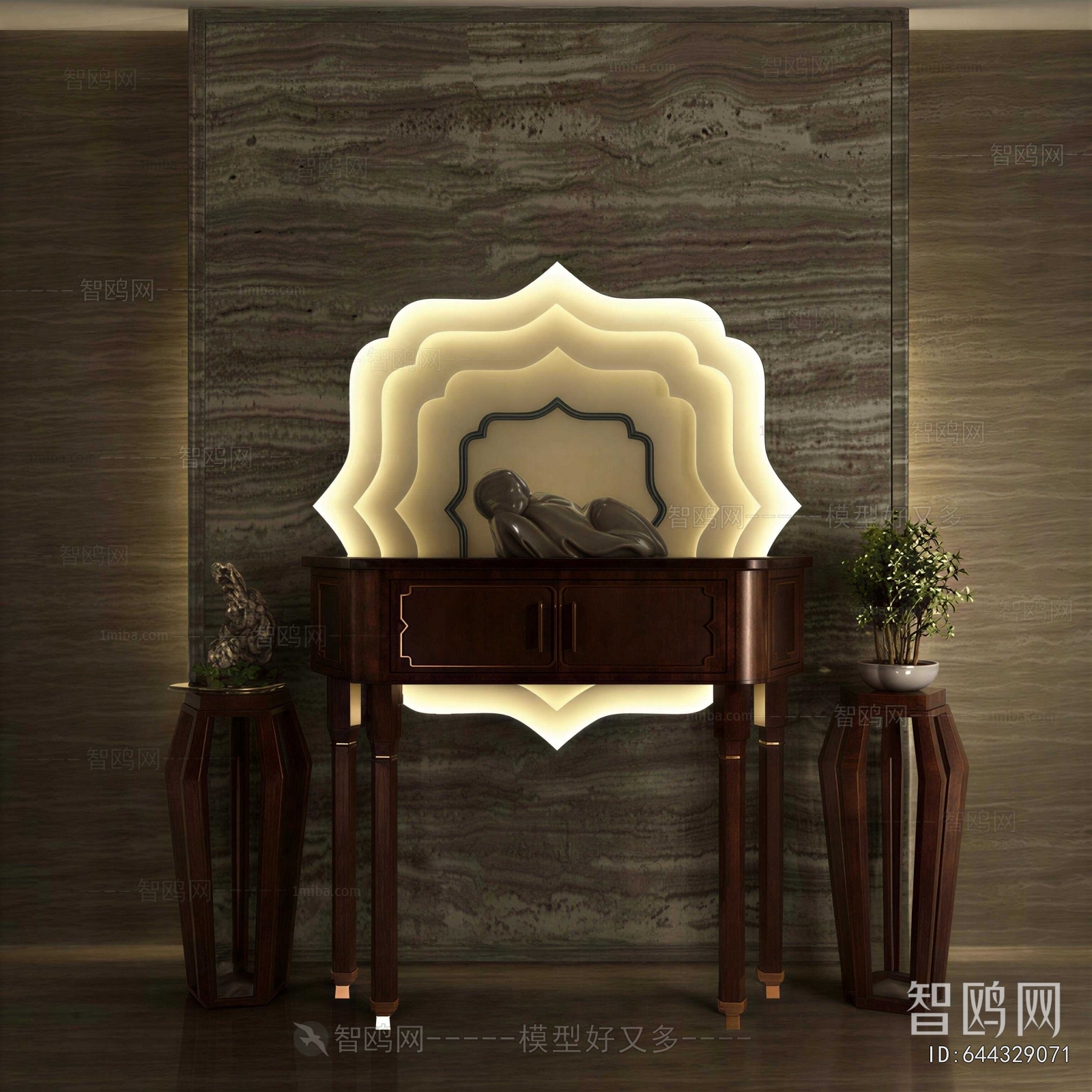 New Chinese Style Console