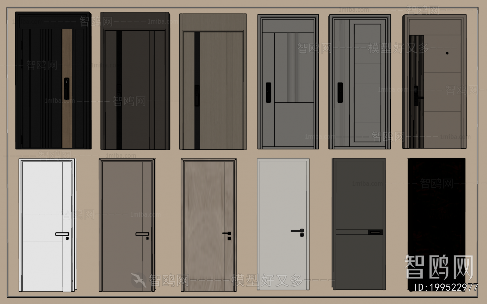 Modern Entrance Door