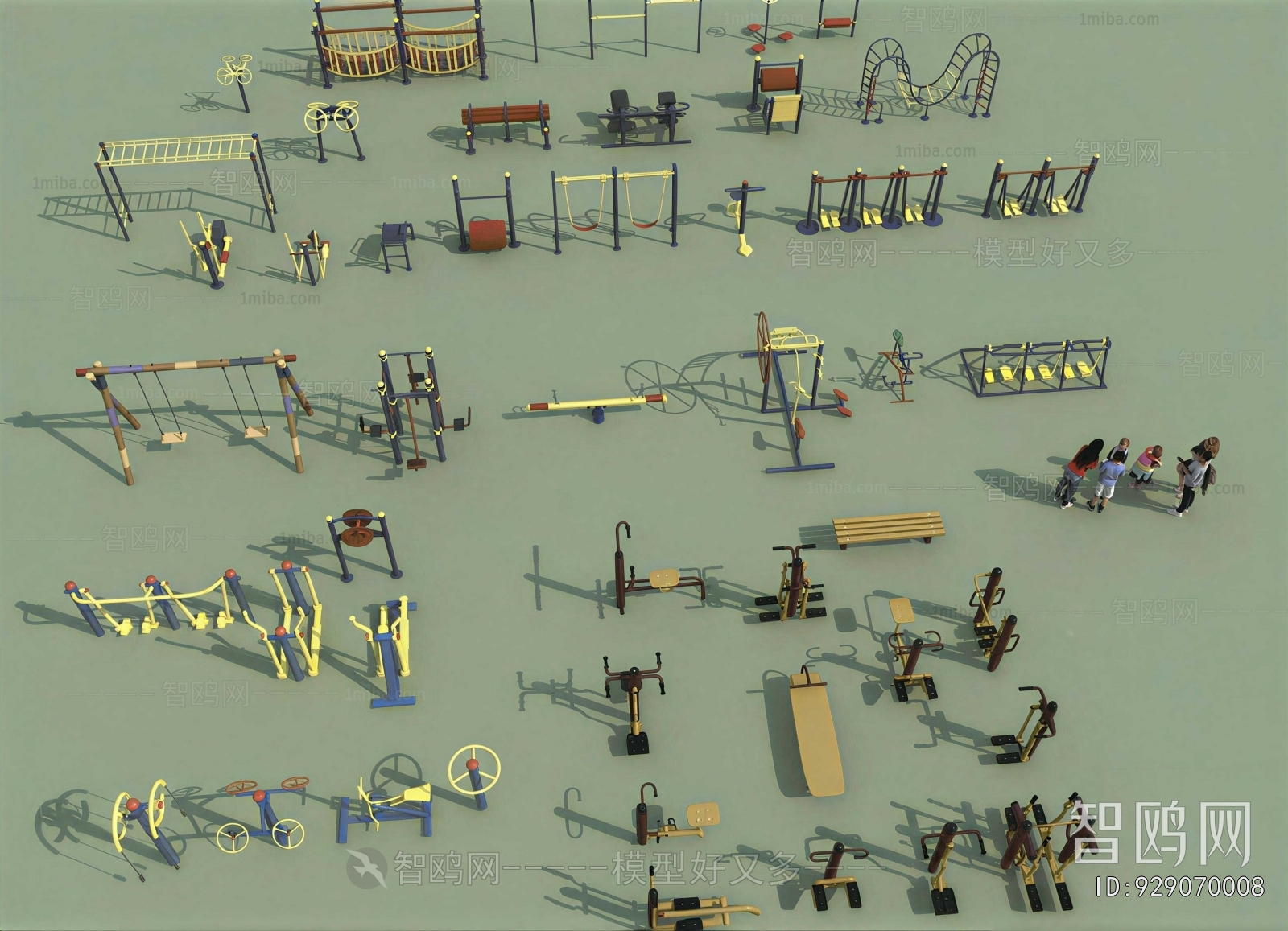 Modern Fitness Equipment