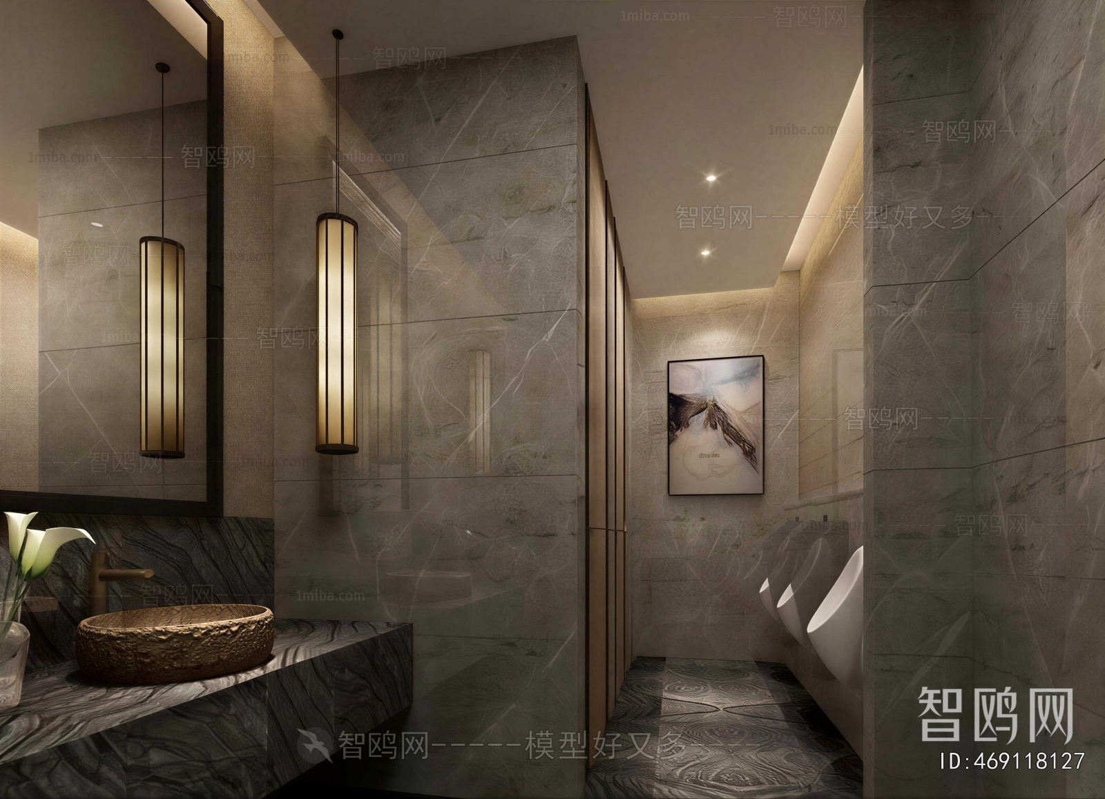 New Chinese Style Public Toilet