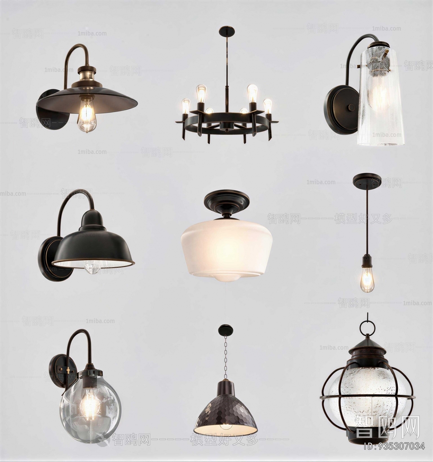 Industrial Style Droplight