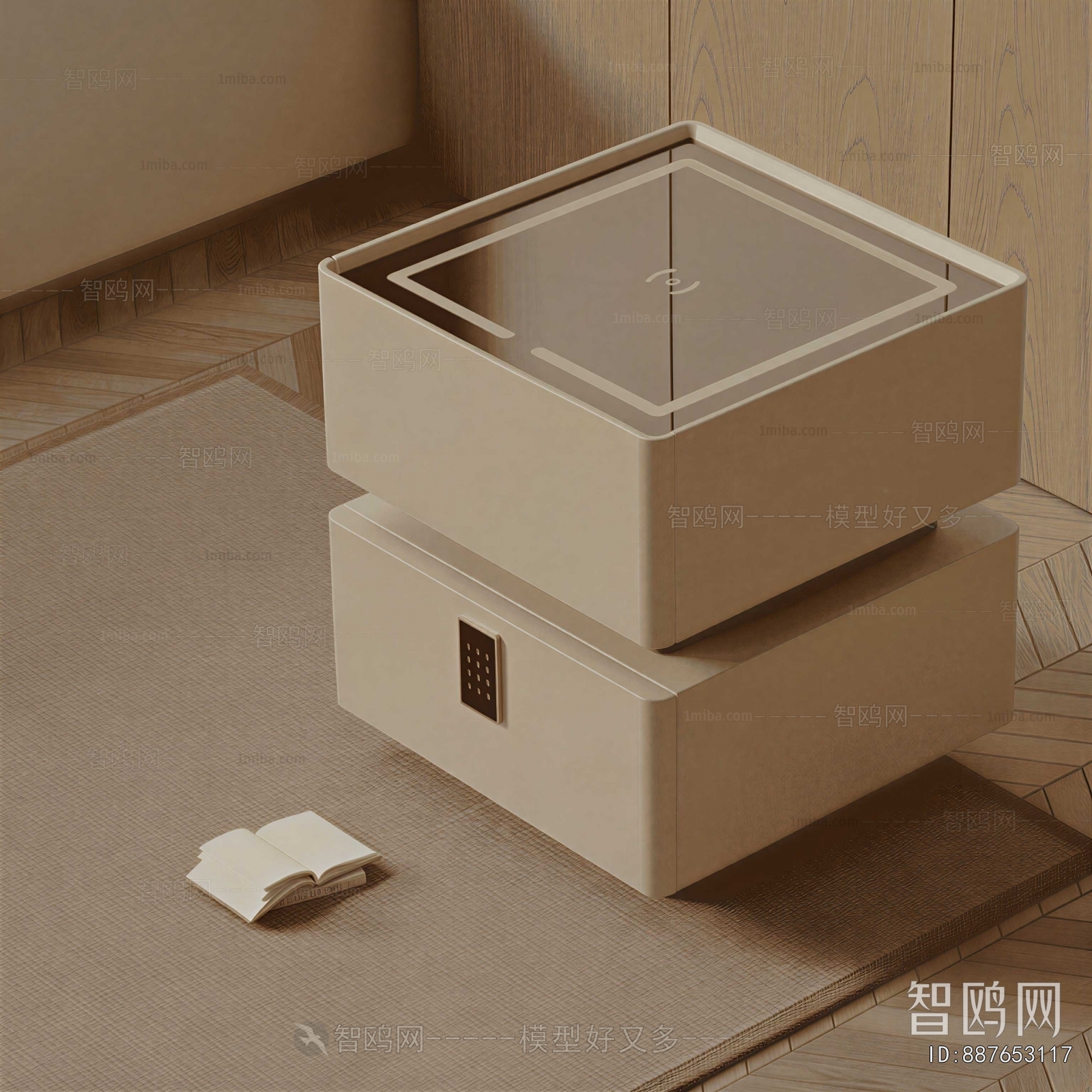 Modern Bedside Cupboard