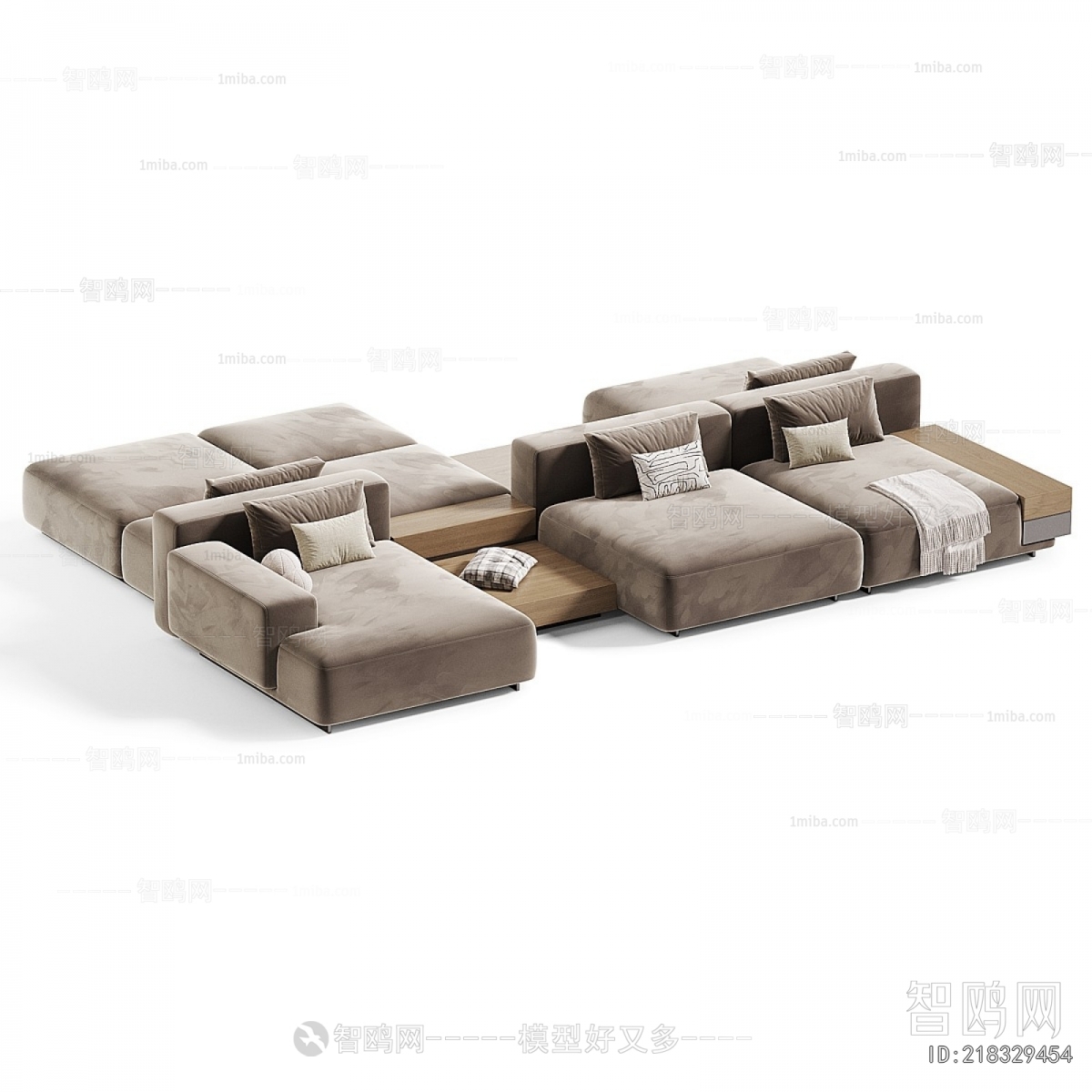 Modern Multi Person Sofa