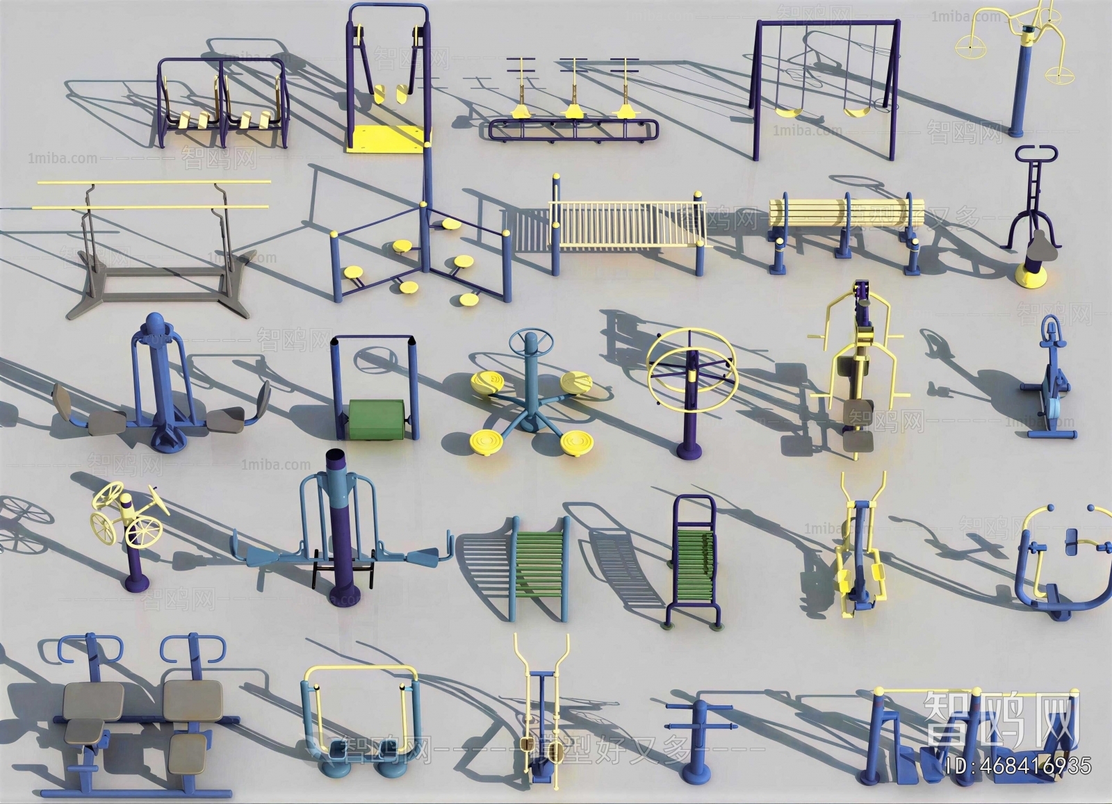 Modern Fitness Equipment