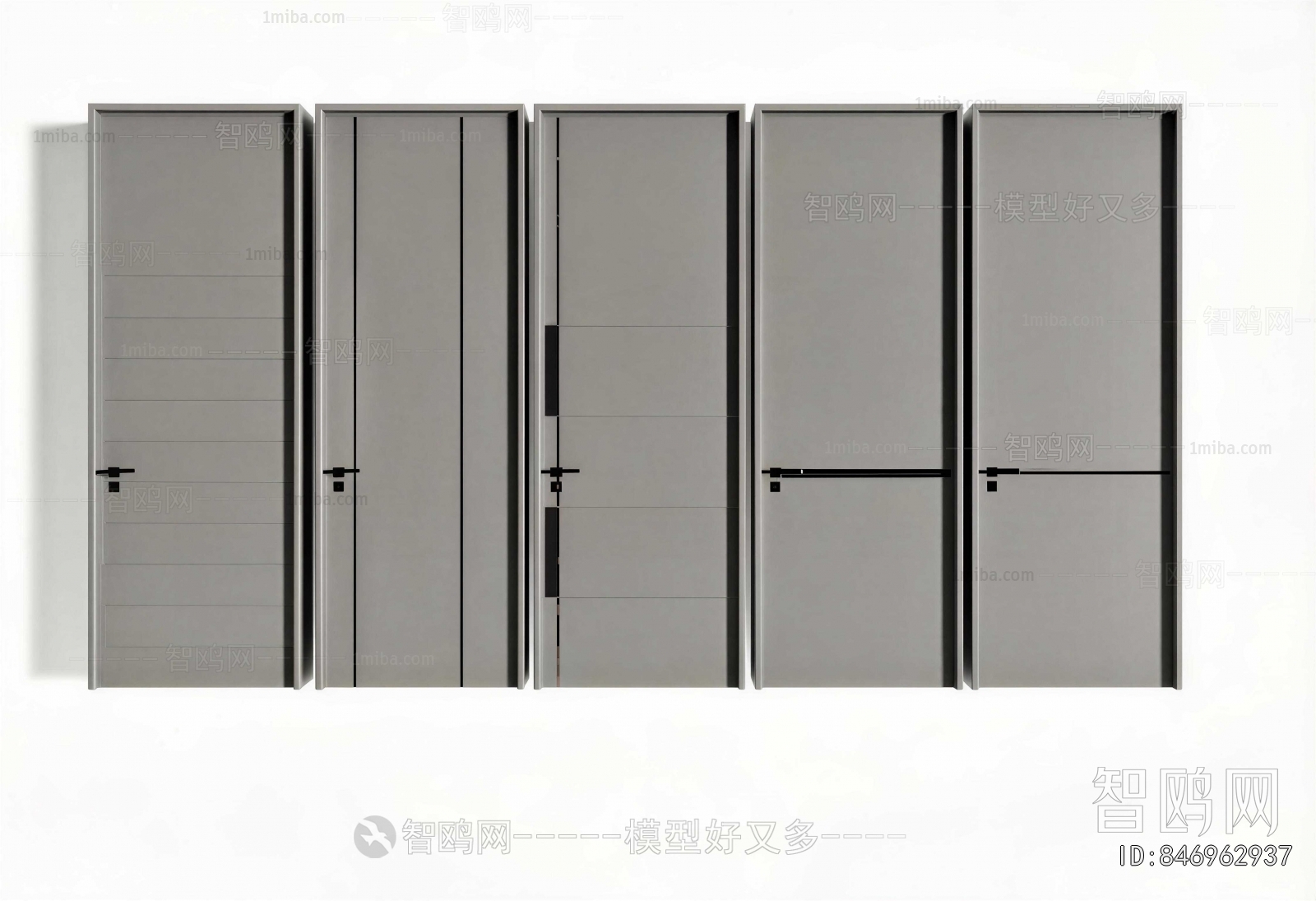 Modern Single Door