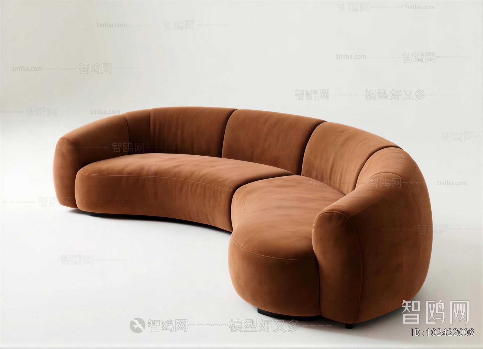 Modern Curved Sofa