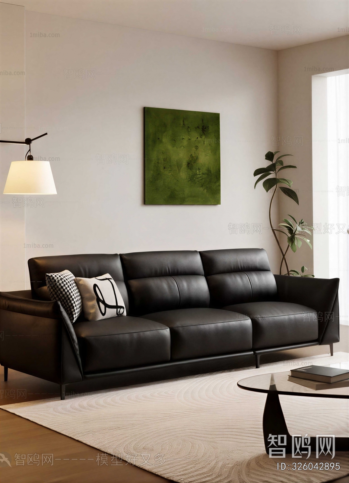 Modern Three-seat Sofa