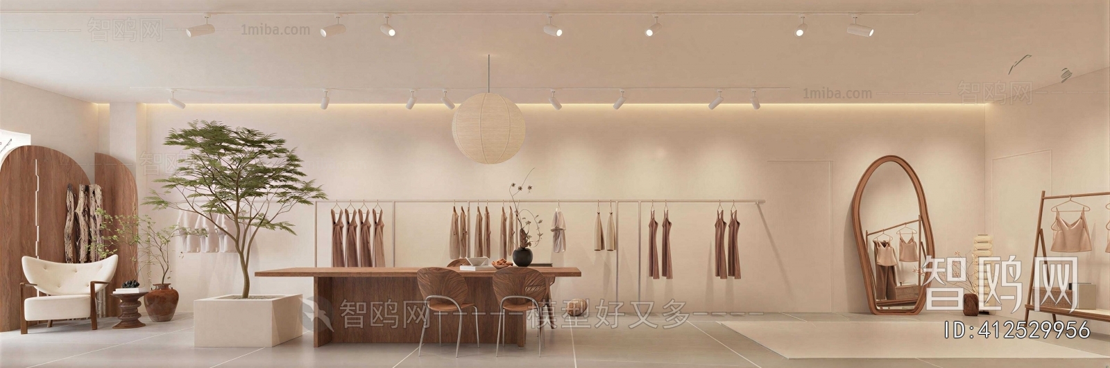Wabi-sabi Style Clothing Store