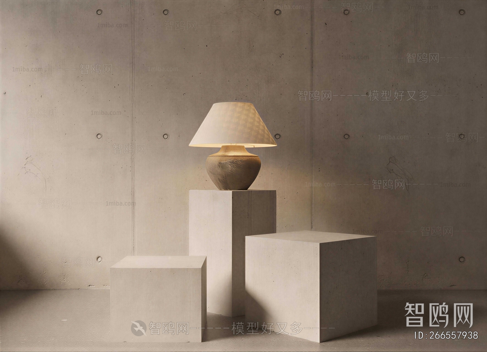 Wabi-sabi Style Table Lamp