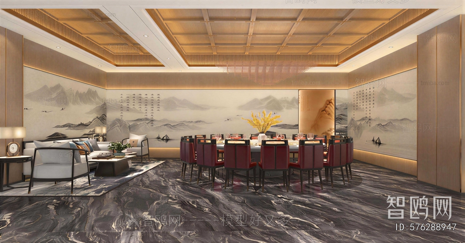 New Chinese Style Restaurant Box