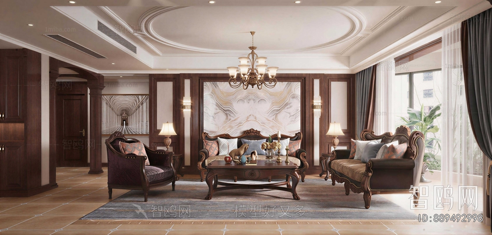 European Style A Living Room