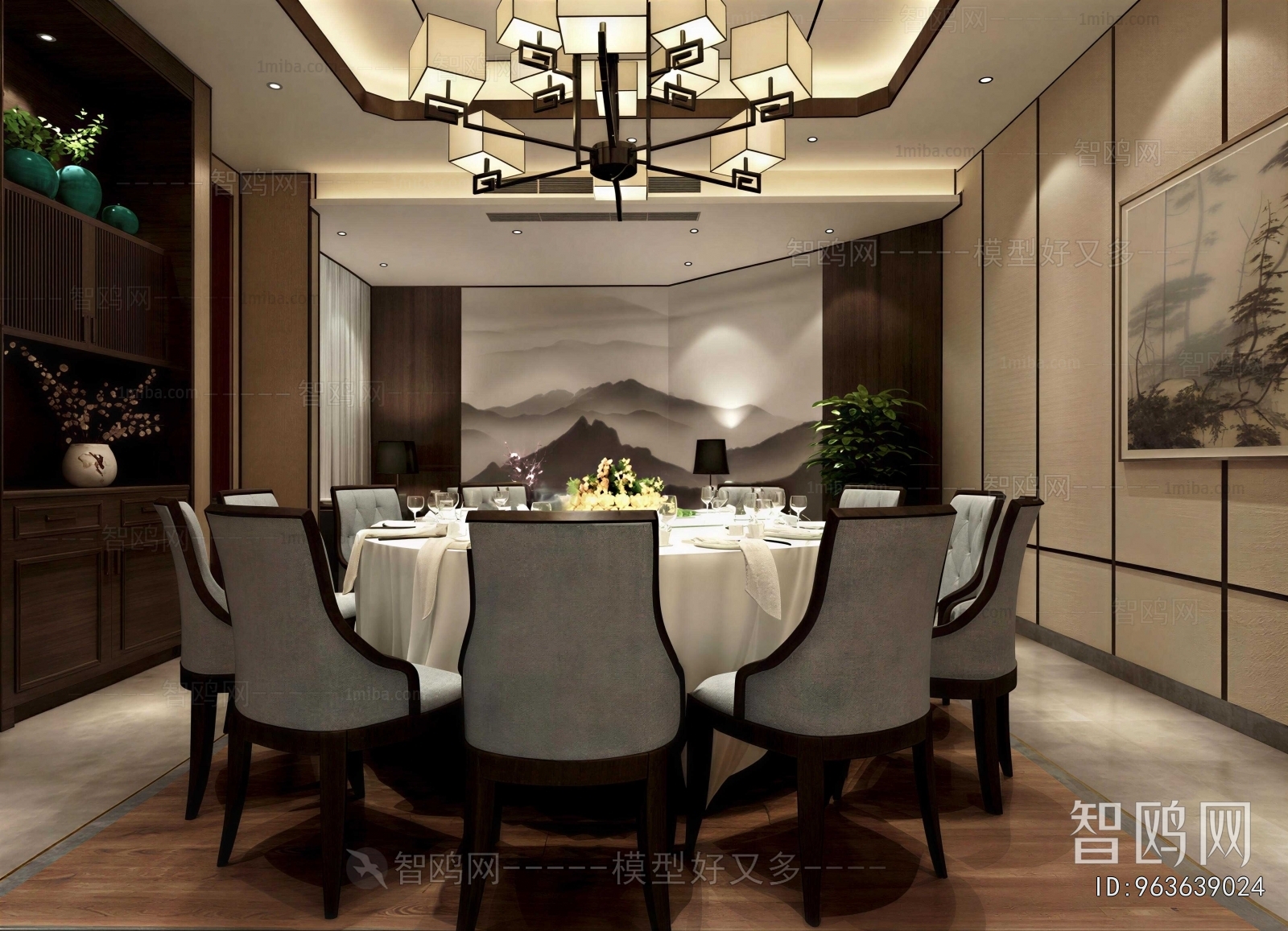 New Chinese Style Restaurant Box