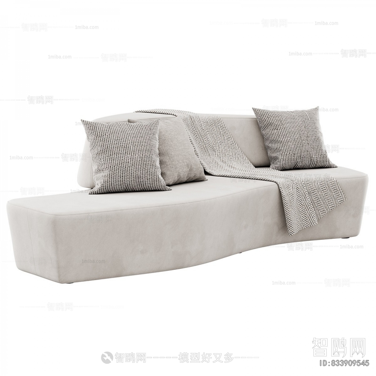 Modern Curved Sofa