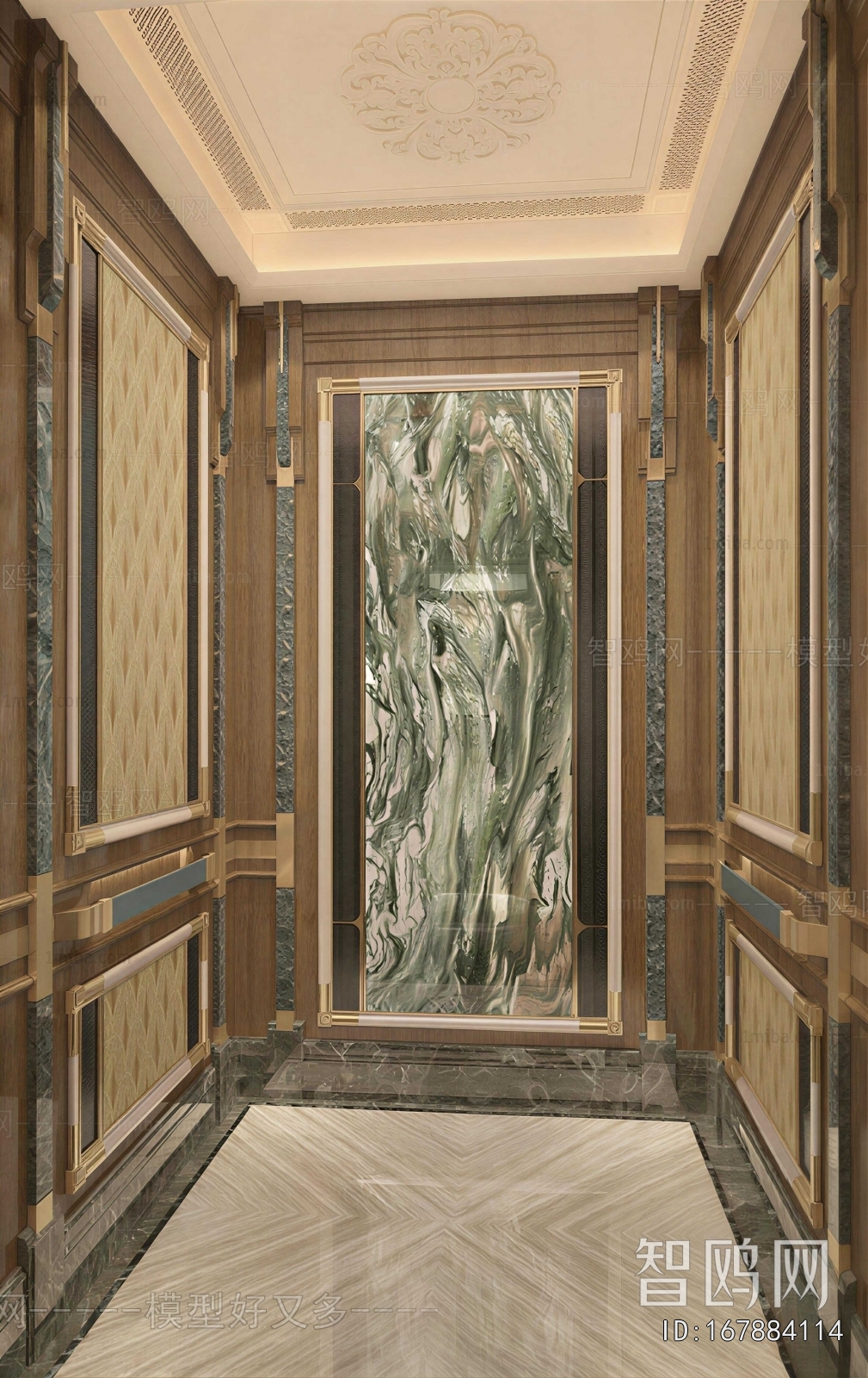 New Chinese Style Hallway