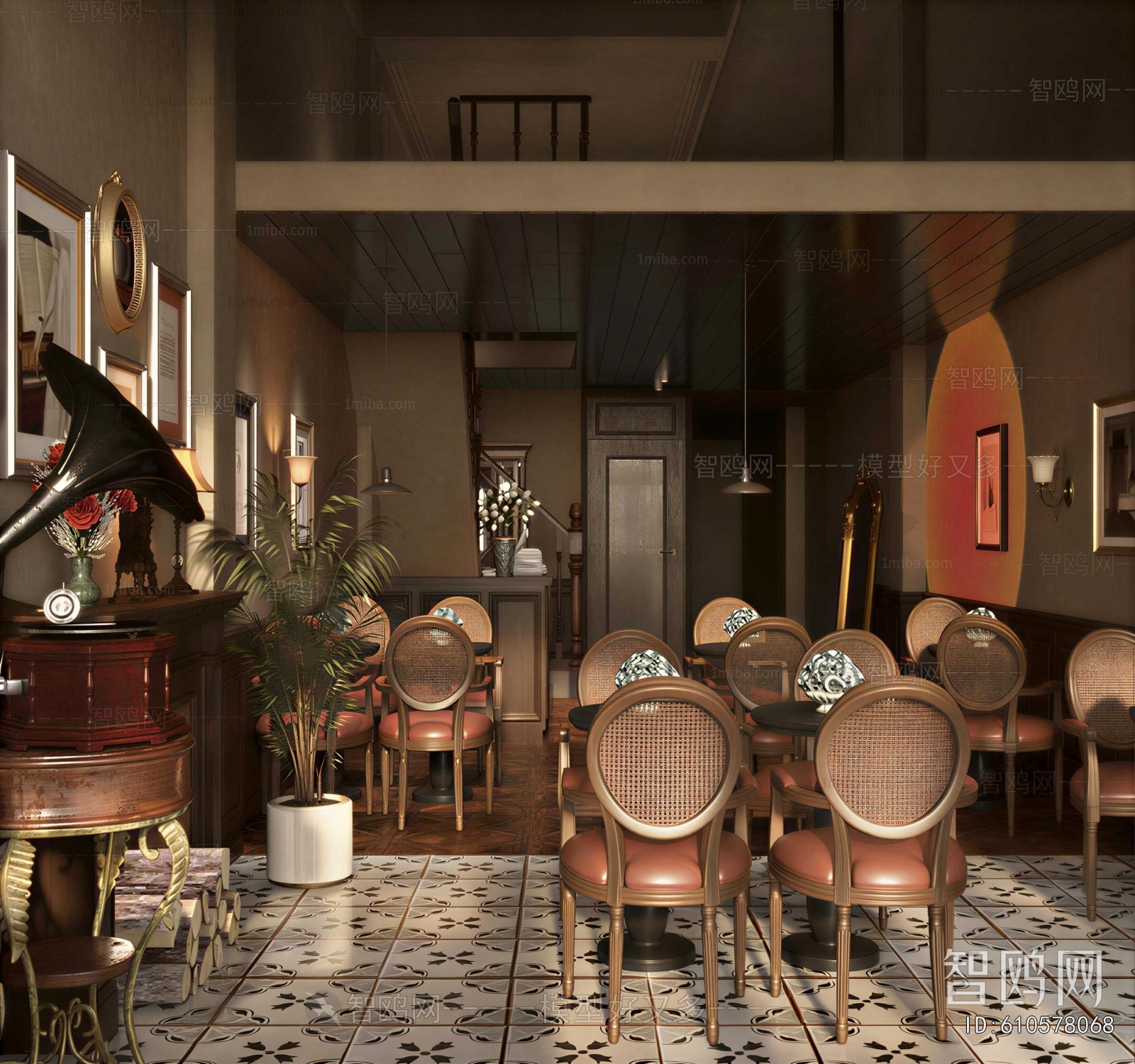 Retro Style Cafe