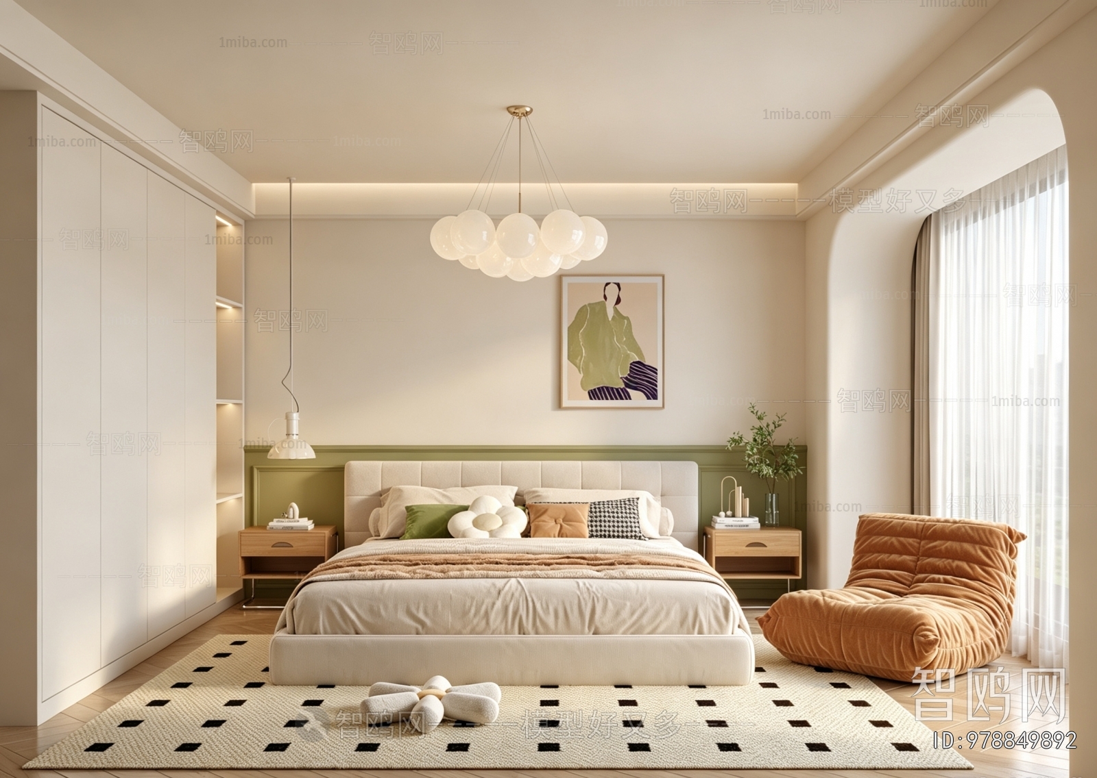 Nordic Style Bedroom