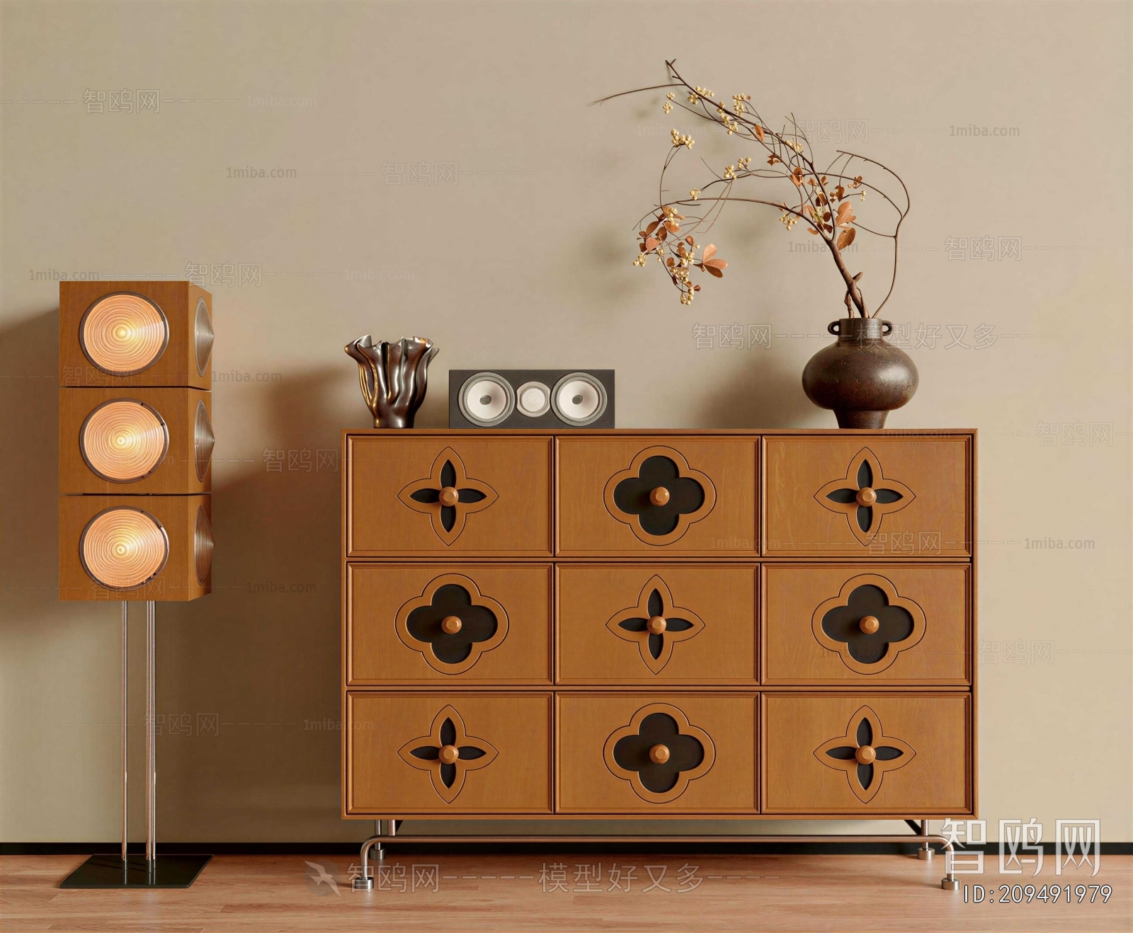 Modern Entrance Cabinet