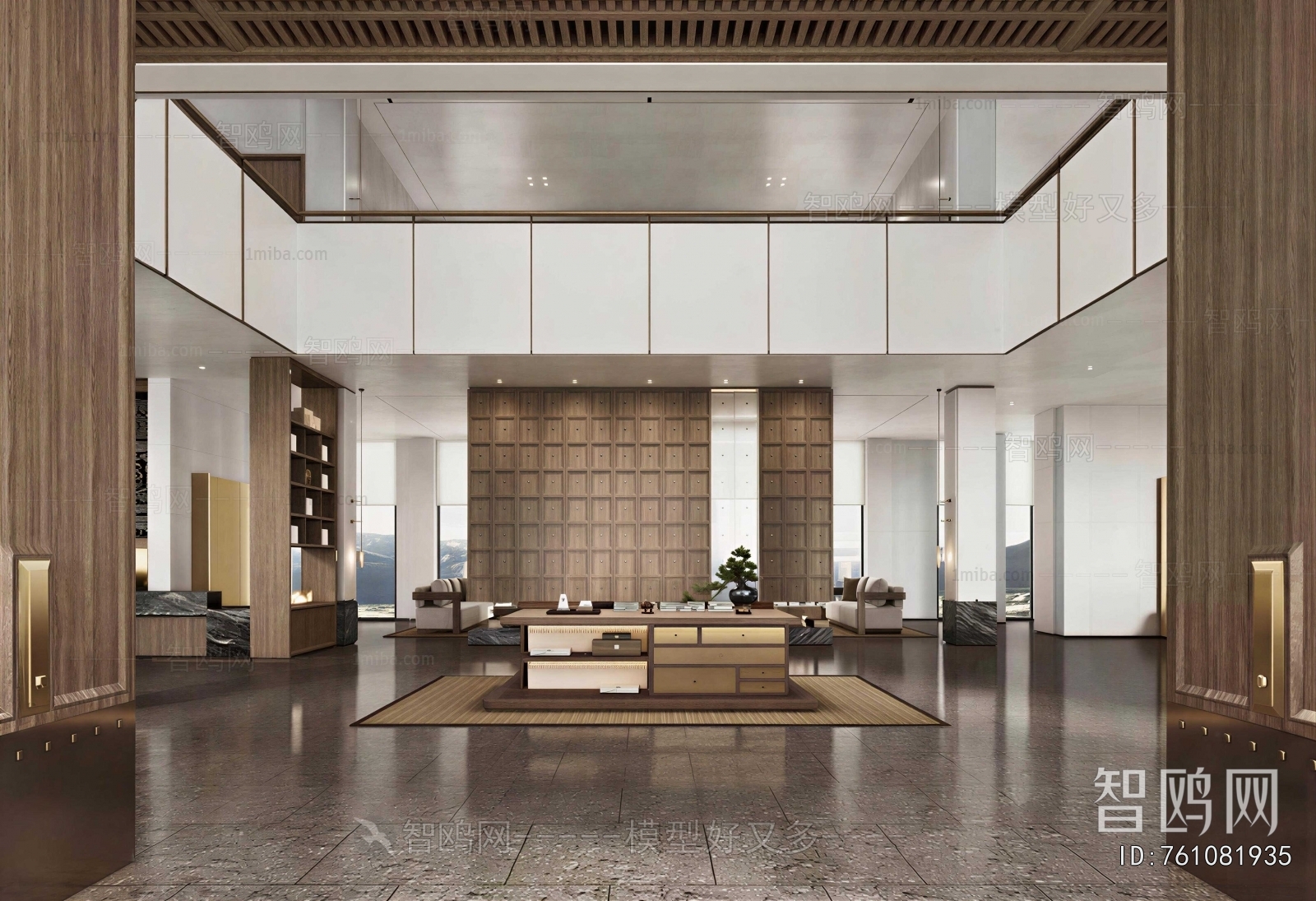 New Chinese Style Lobby Hall