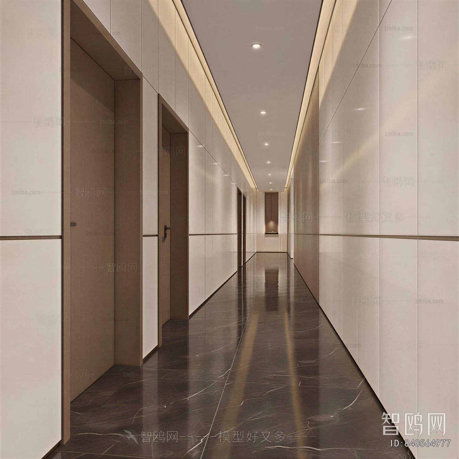 Modern Office Aisle