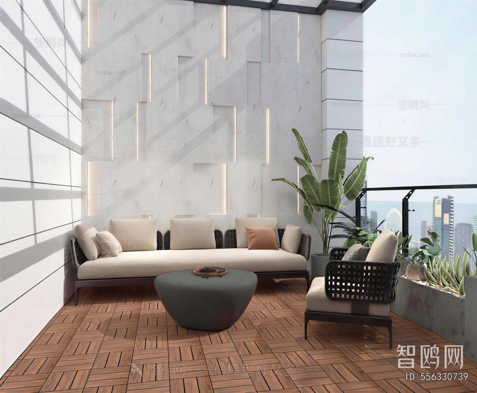 Modern Leisure Balcony