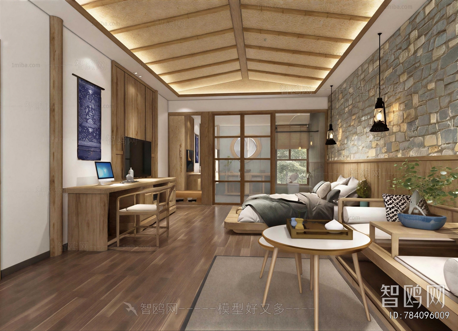 New Chinese Style Guest Room