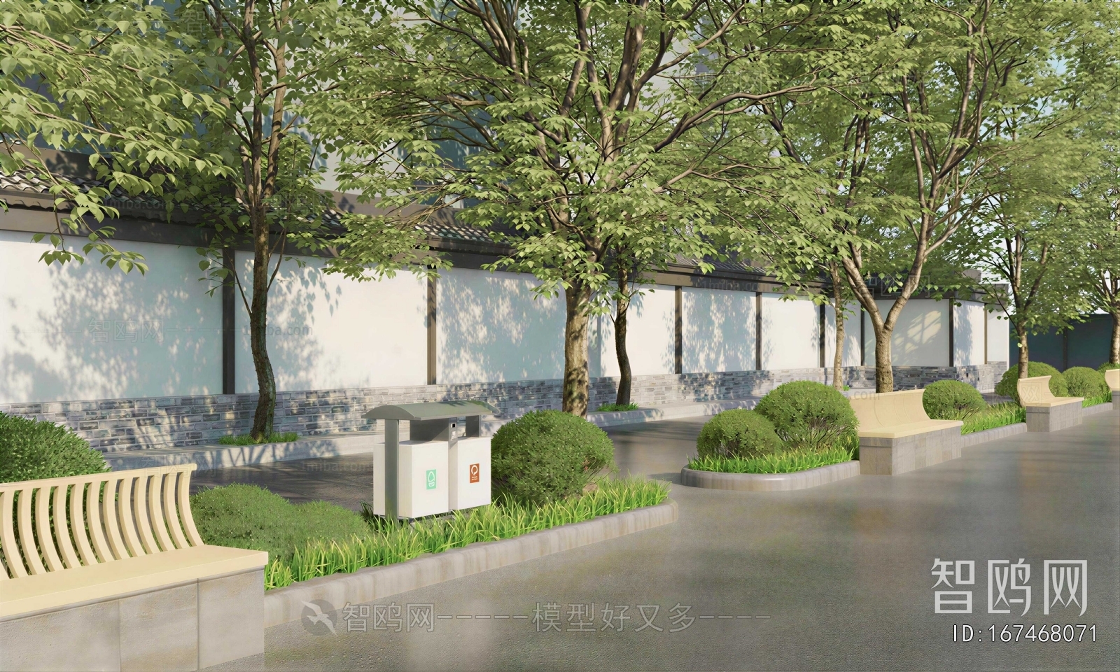 New Chinese Style Building Component