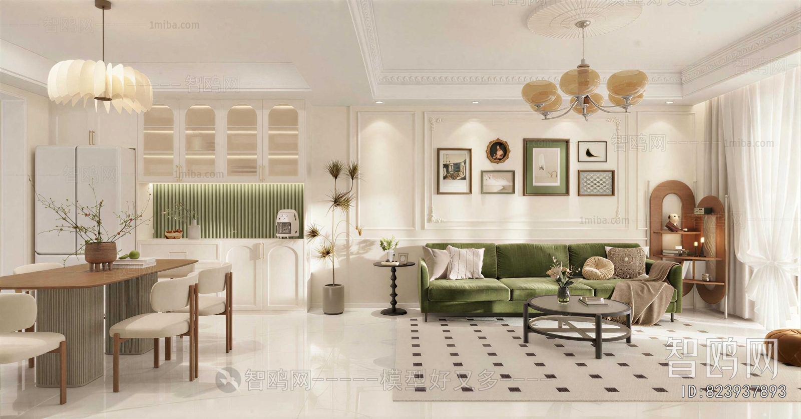 French Style A Living Room
