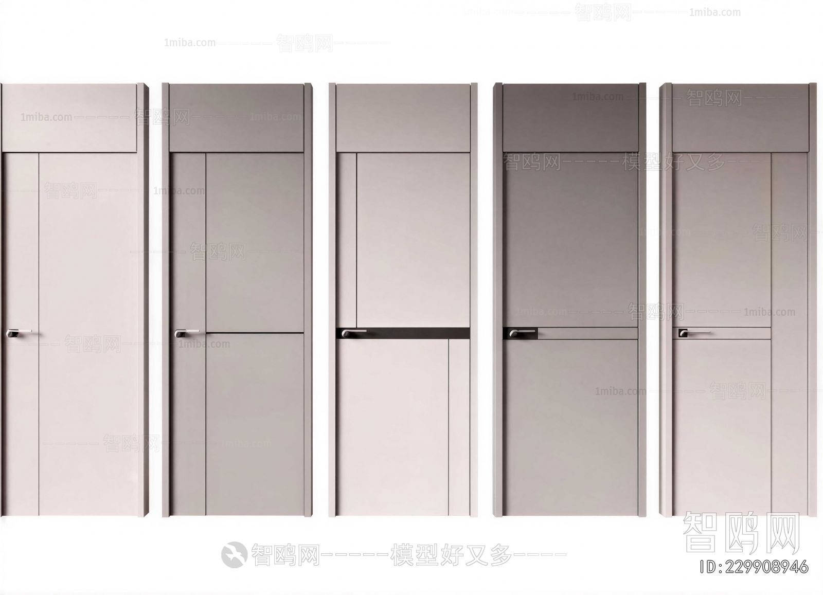 Modern Single Door