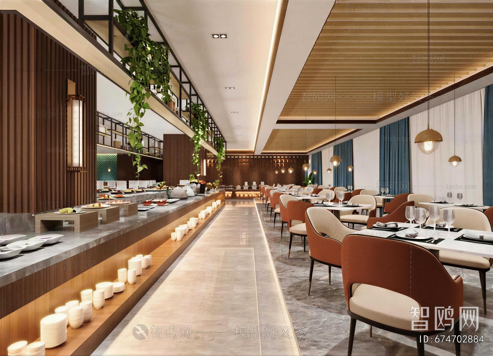 Modern Cafeteria