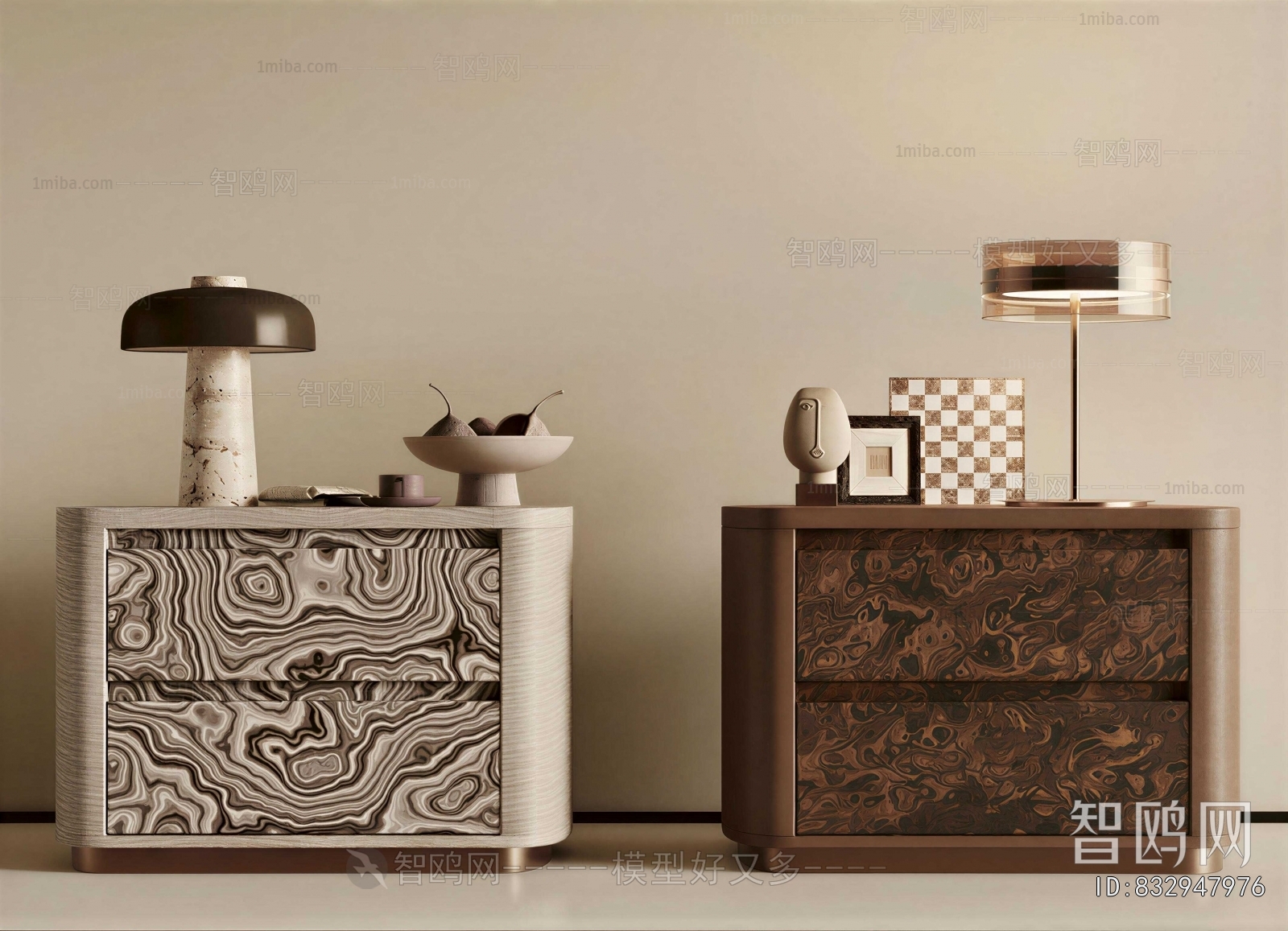 Modern Bedside Cupboard