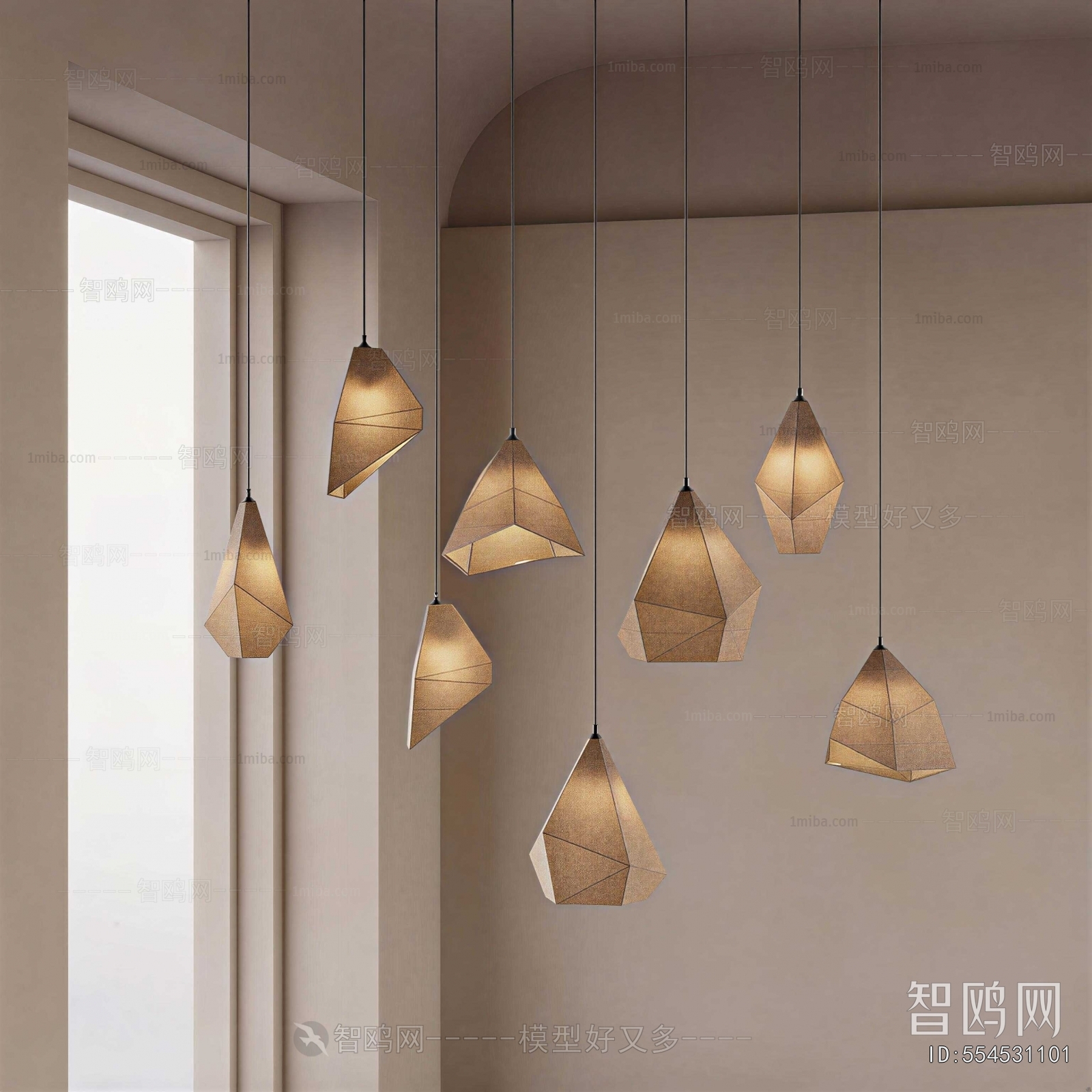 Wabi-sabi Style Droplight