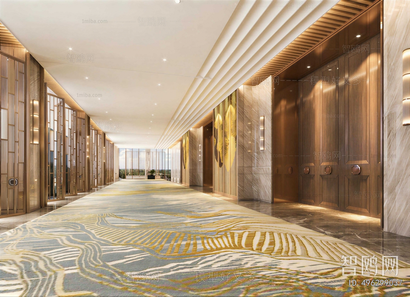 New Chinese Style Corridor