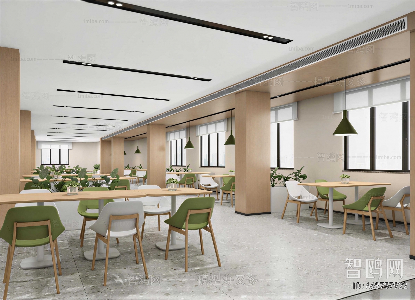 Modern Office Canteen