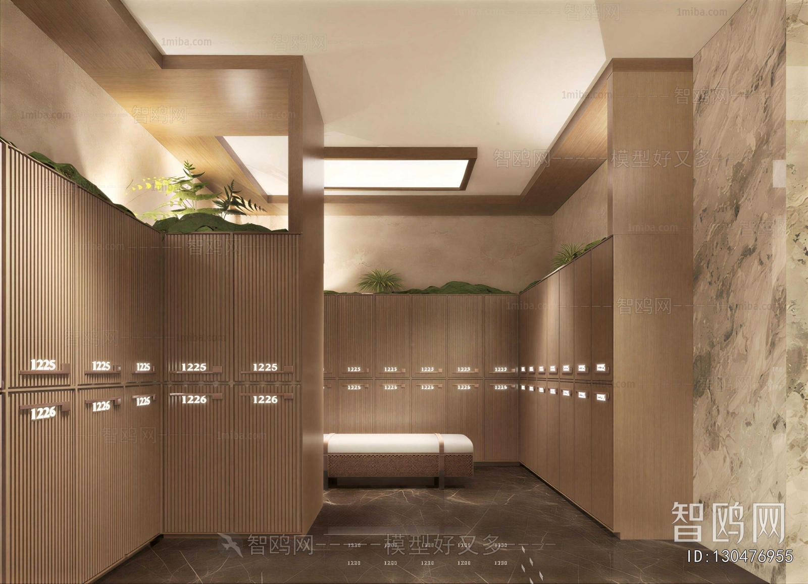 New Chinese Style Changing Room