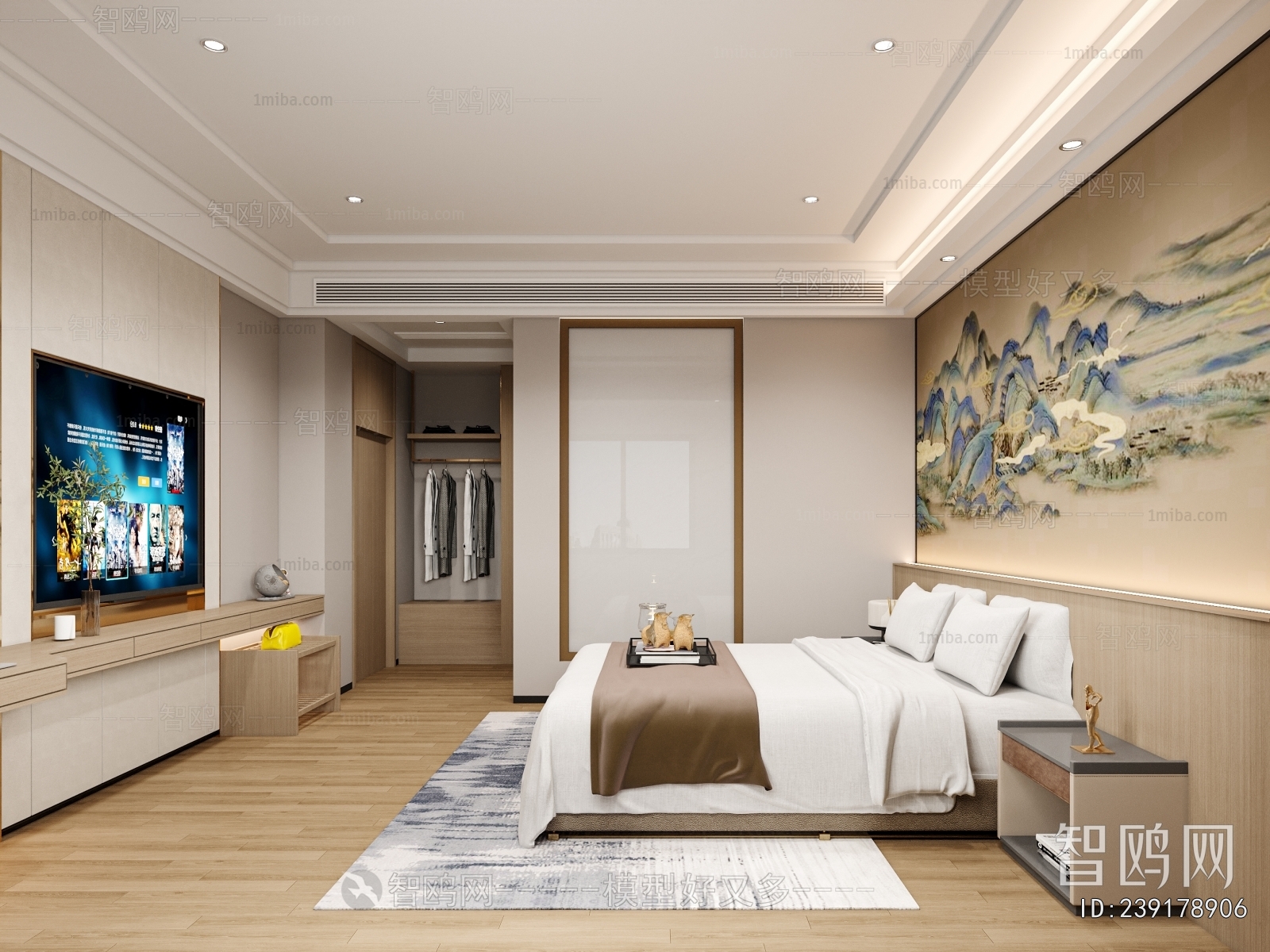 New Chinese Style Guest Room