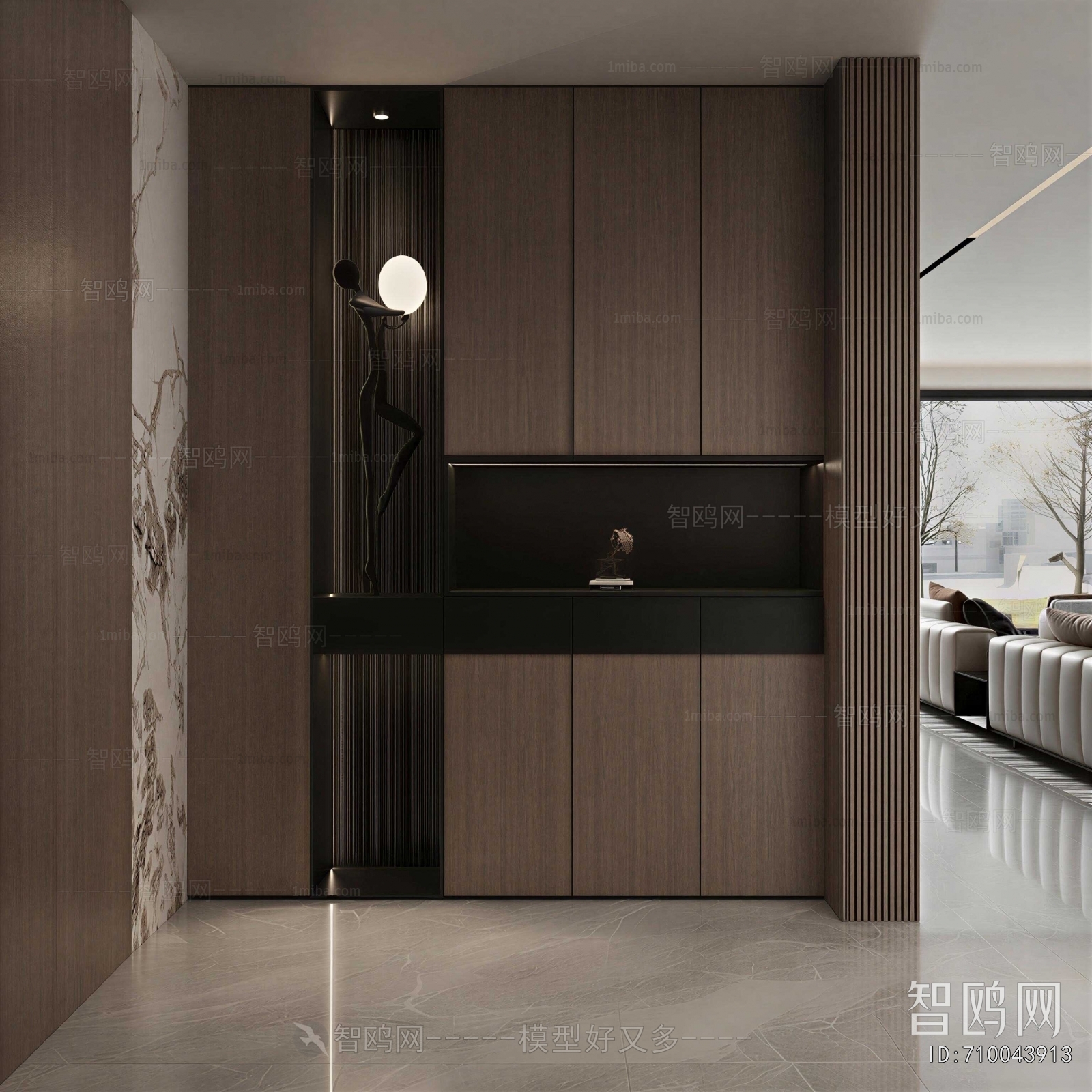 Modern Hallway