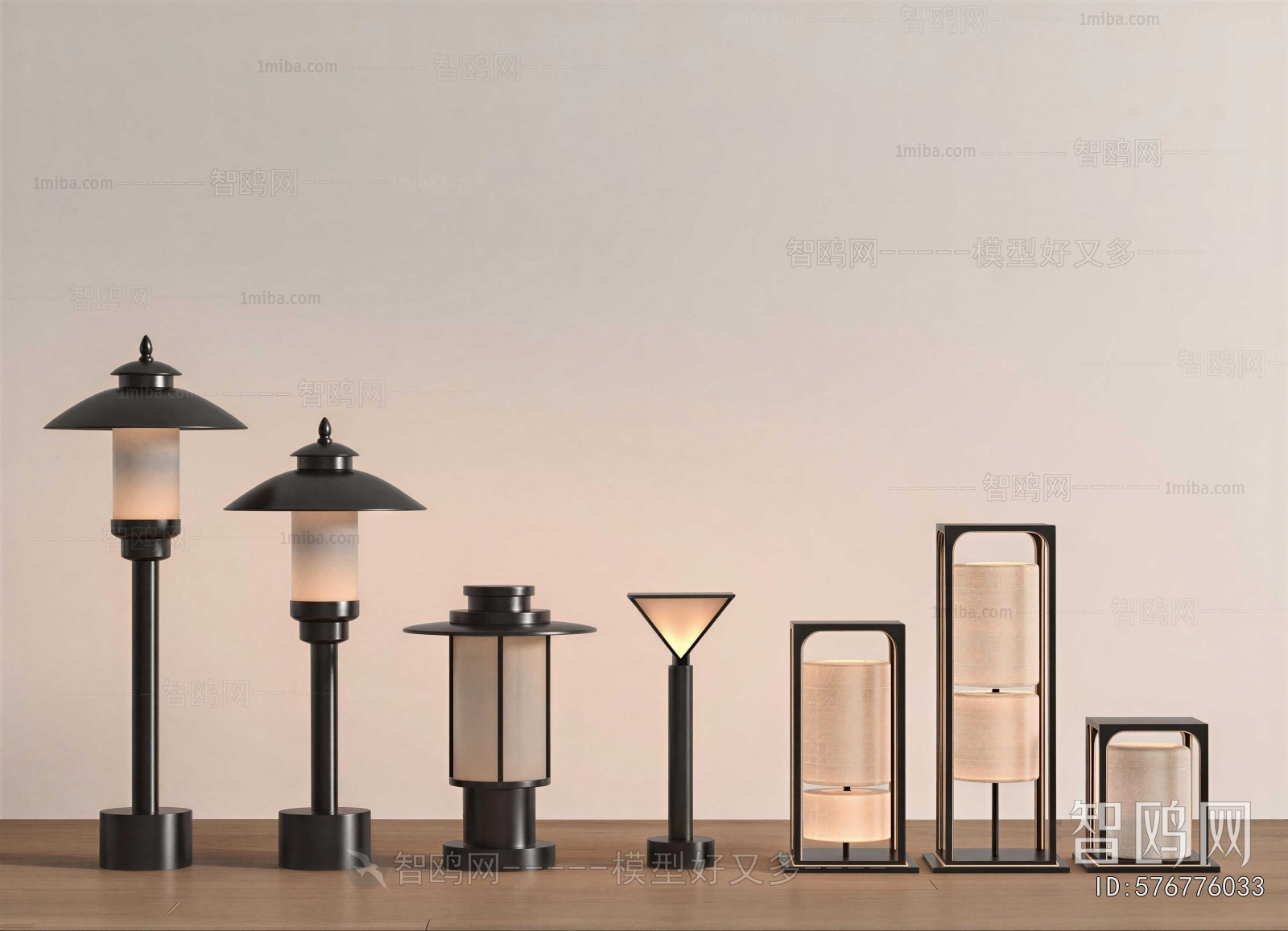 New Chinese Style Outdoor Light