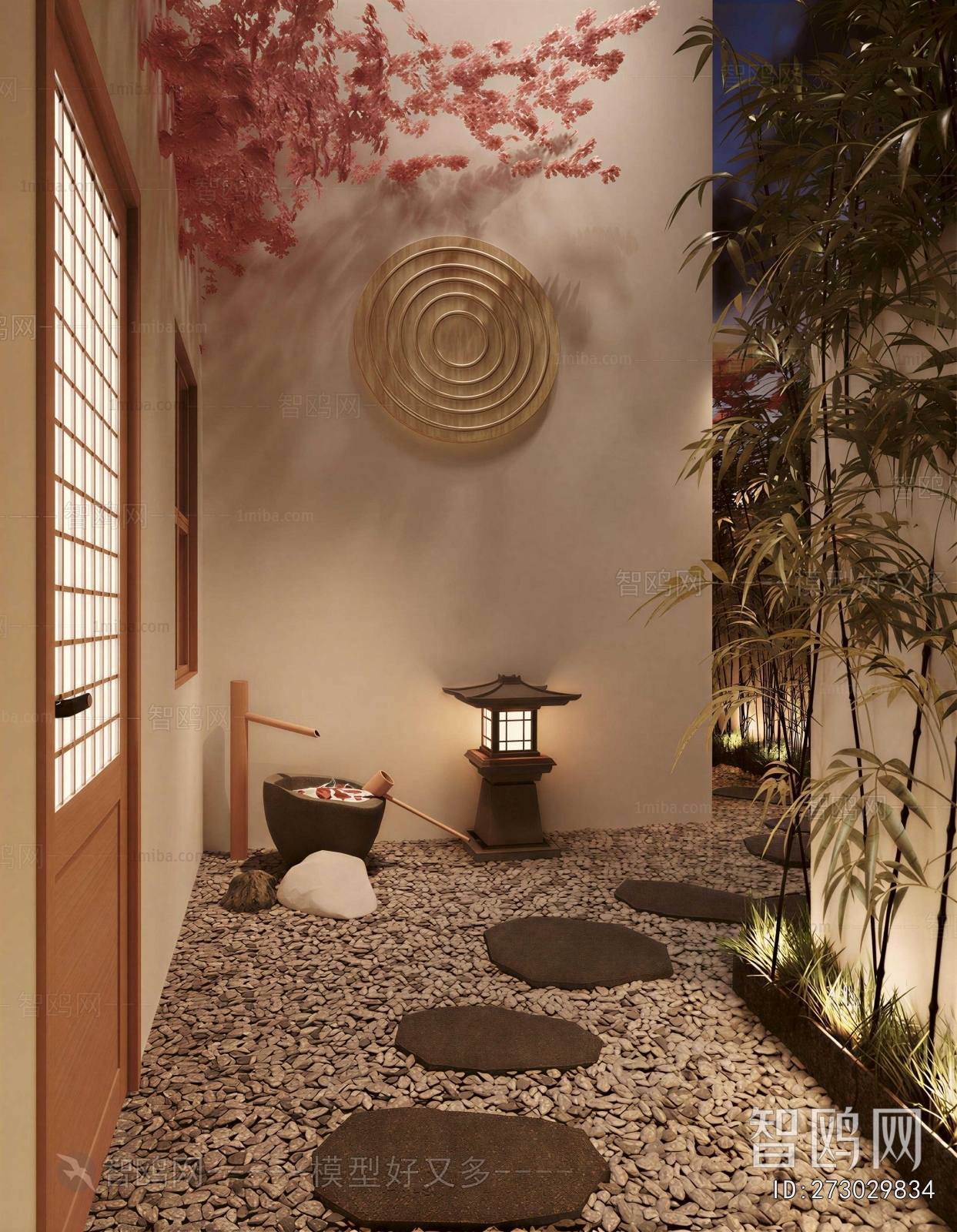 Japanese Style Courtyard/landscape