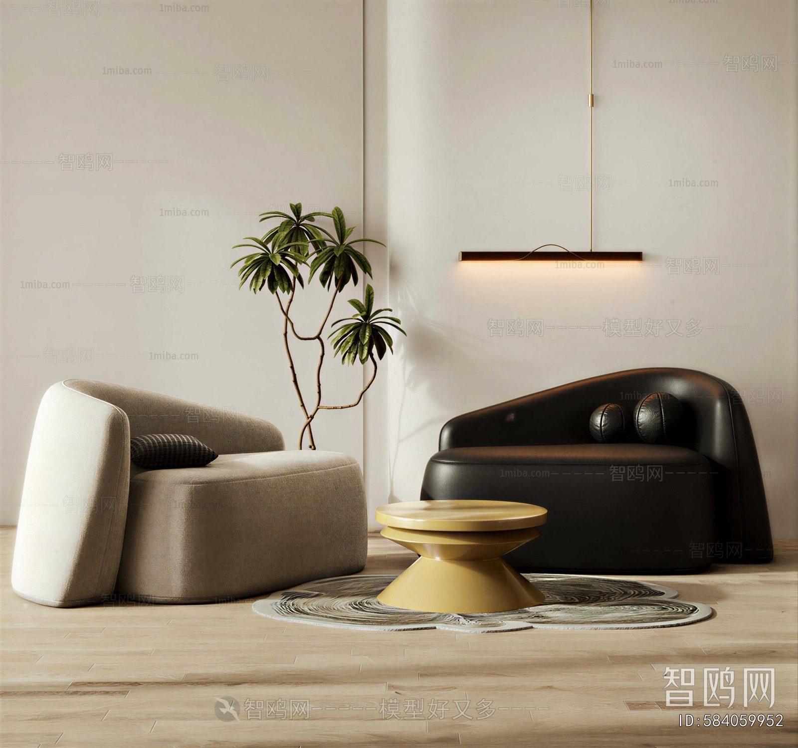 Modern Single Sofa