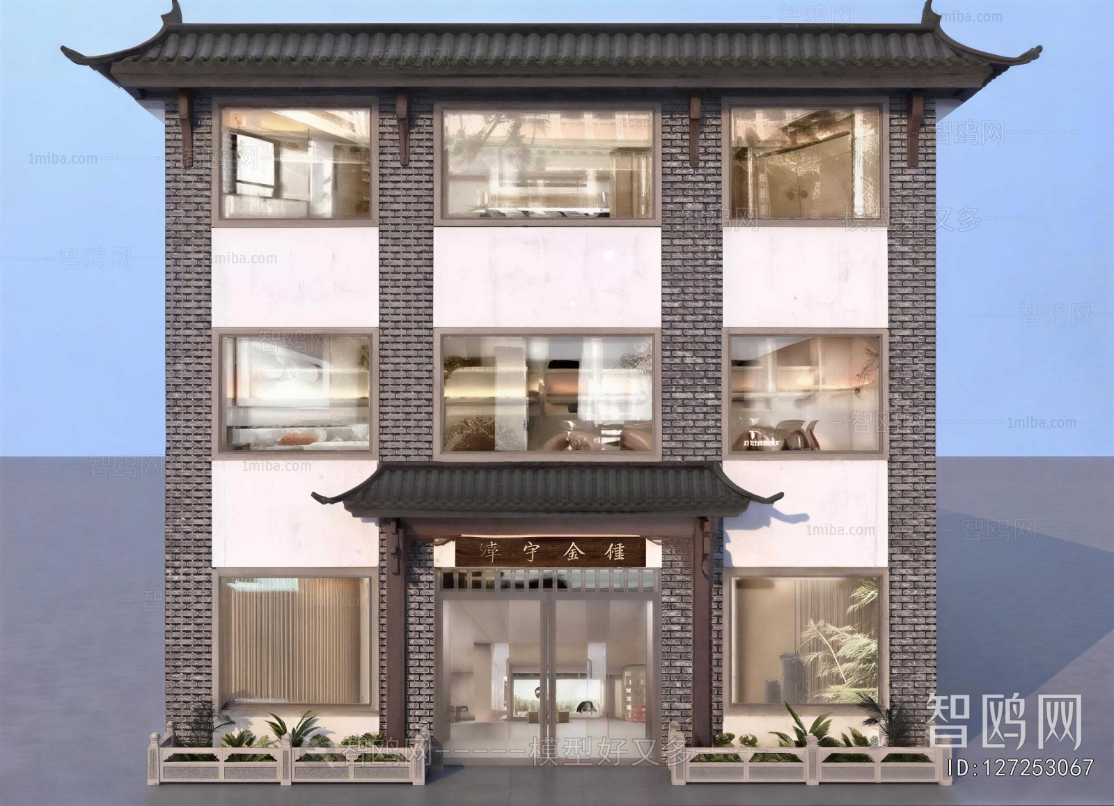 Chinese Style Facade Element