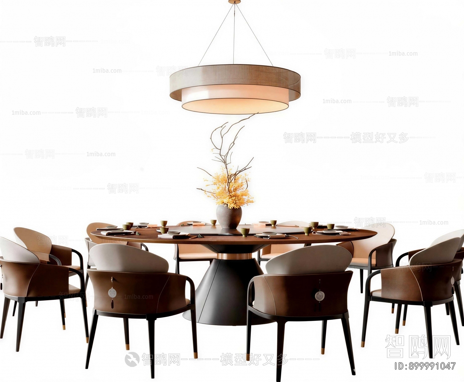 New Chinese Style Dining Table And Chairs