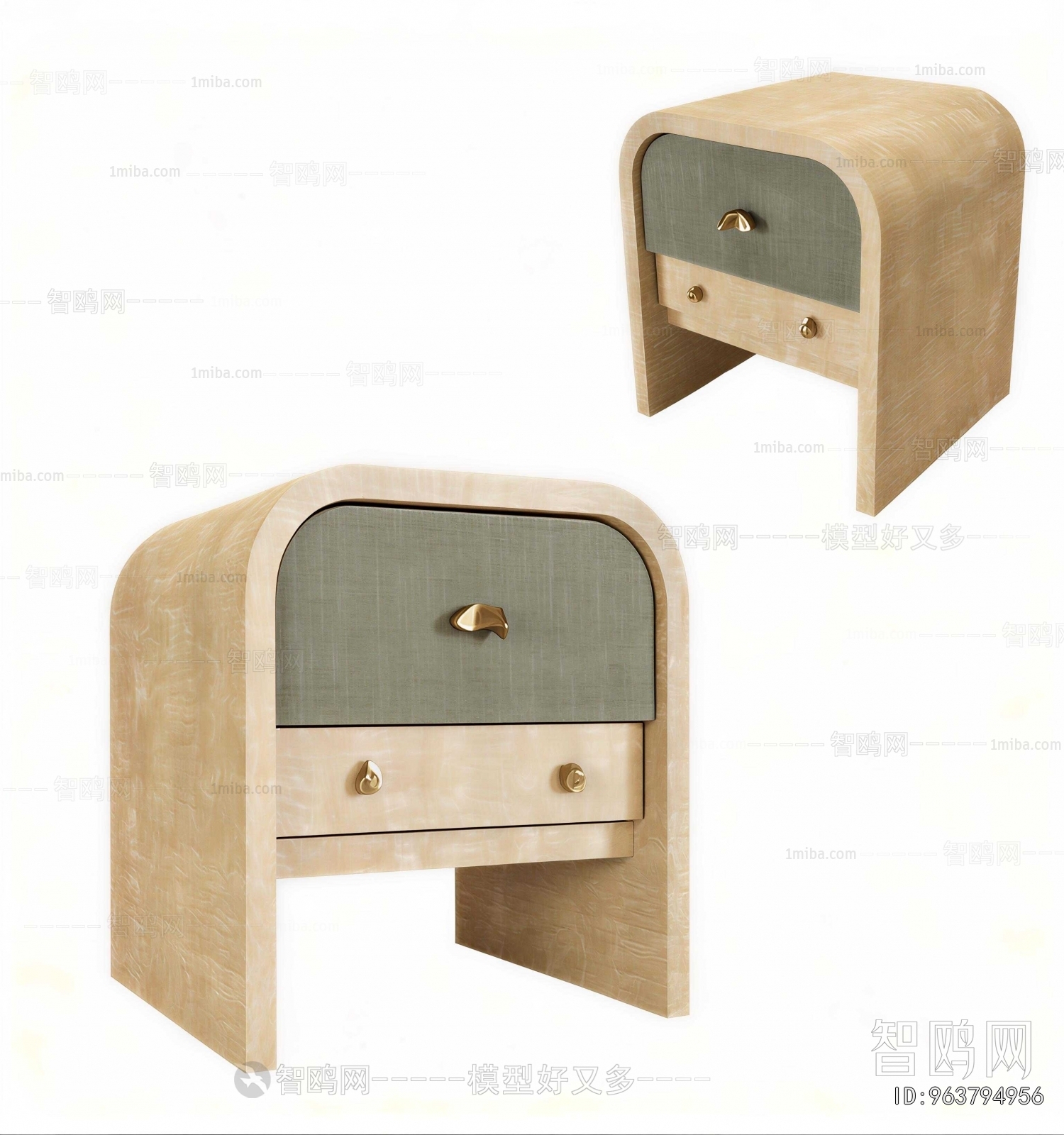 Modern Bedside Cupboard