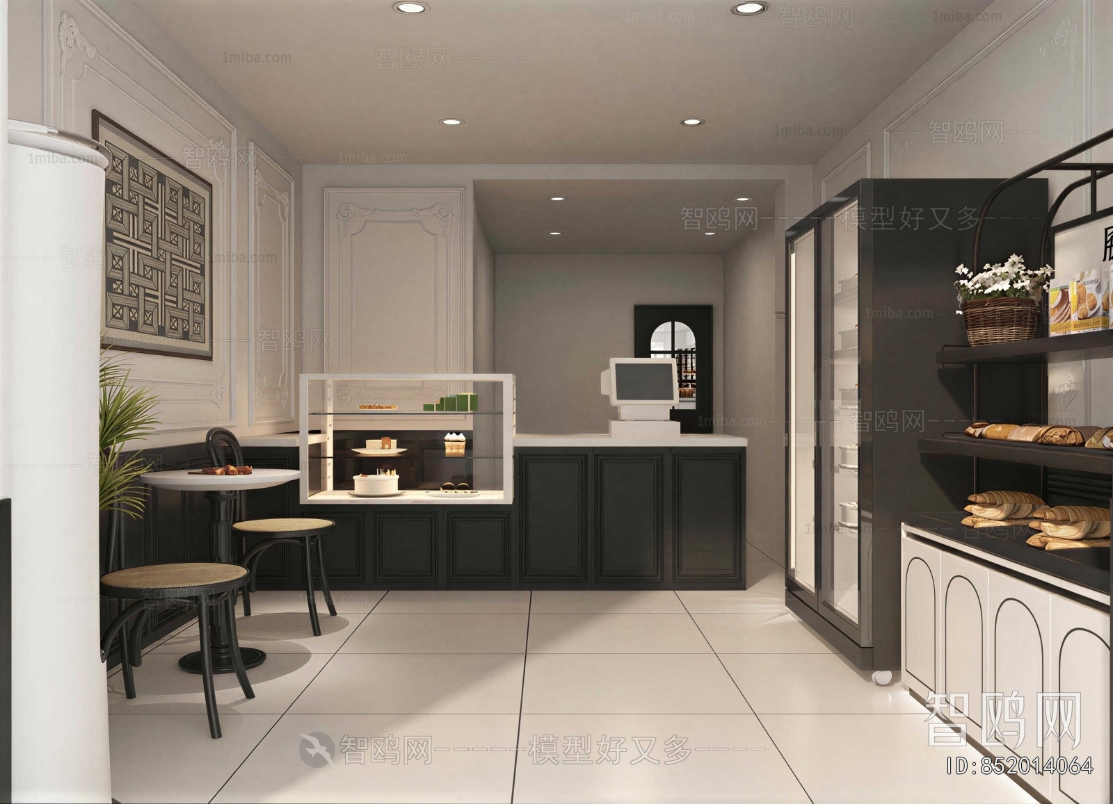 French Style Dessert Shop