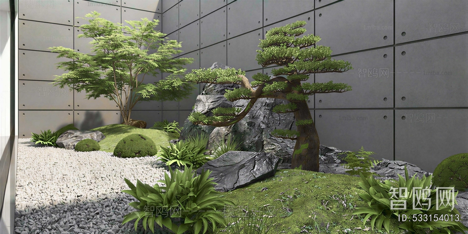 Japanese Style Courtyard/landscape
