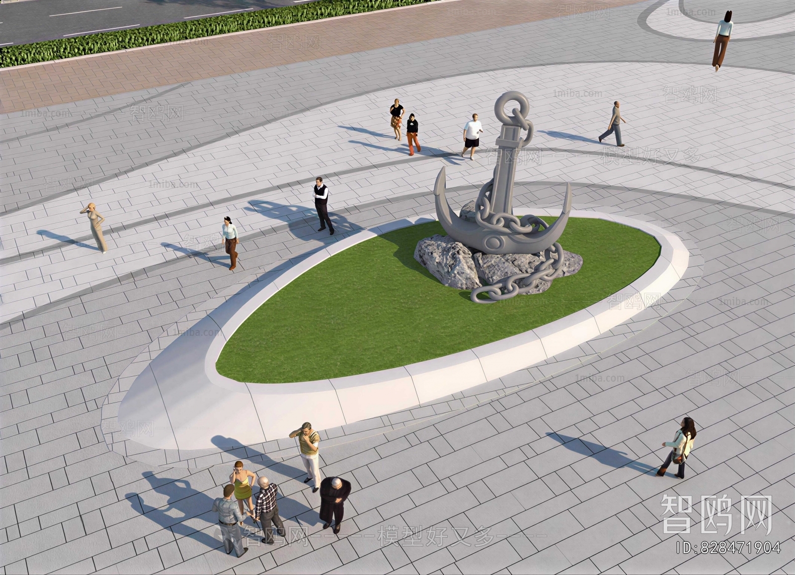 Modern Sculpture Sketch